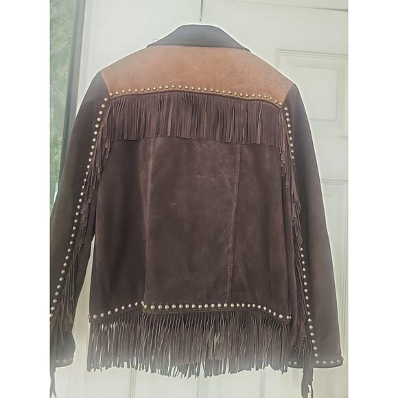 Vintage Scully Western Fringe Suede. Jacket Women's Size M - Picture 11 of 16